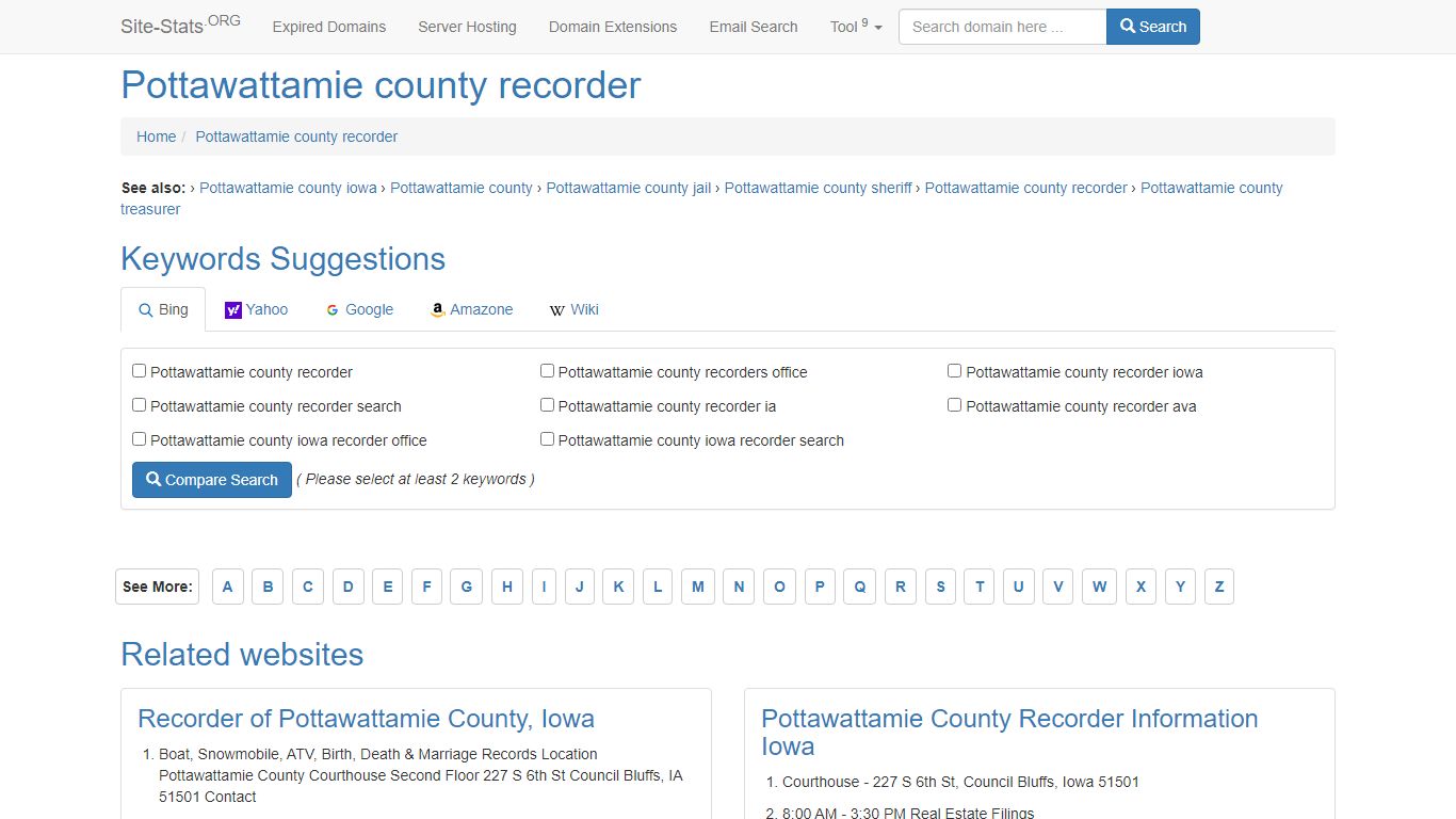 Pottawattamie county recorder